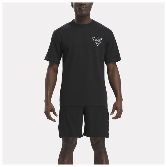 Reebok Ανδρική κοντομάνικη μπλούζα Basketball Seasonal Grsphic Tee